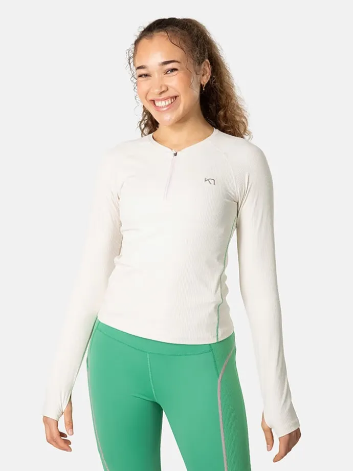 Funktionslongsleeve "Linnea" in Creme