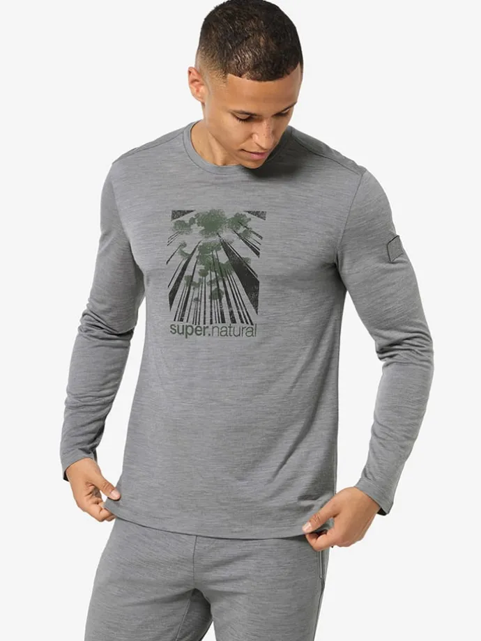 Funktionslongsleeve "Point Of View Bio" in Grau