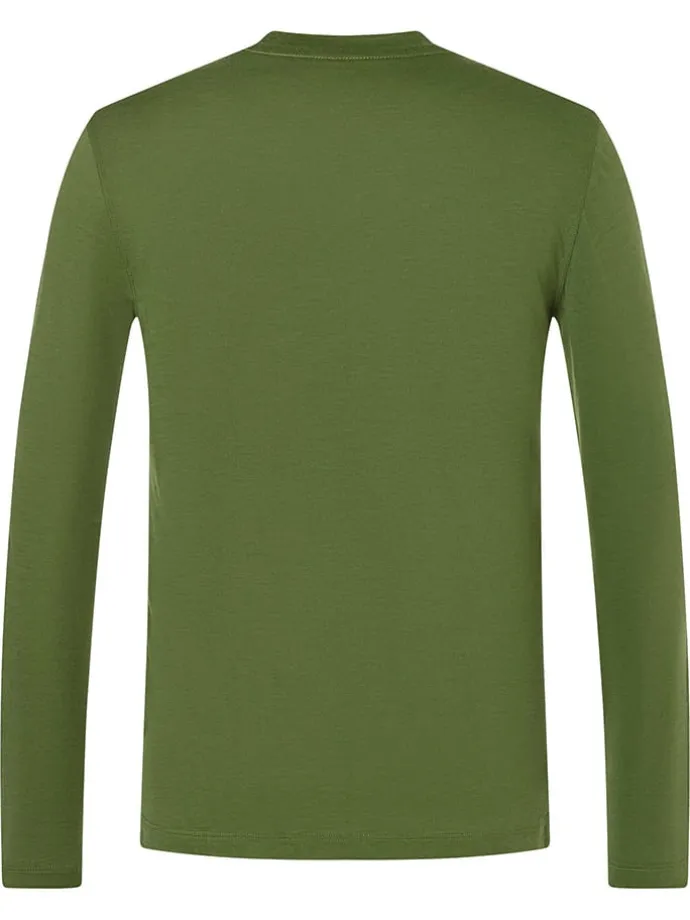 Funktionslongsleeve "Ski Karl" in Khaki