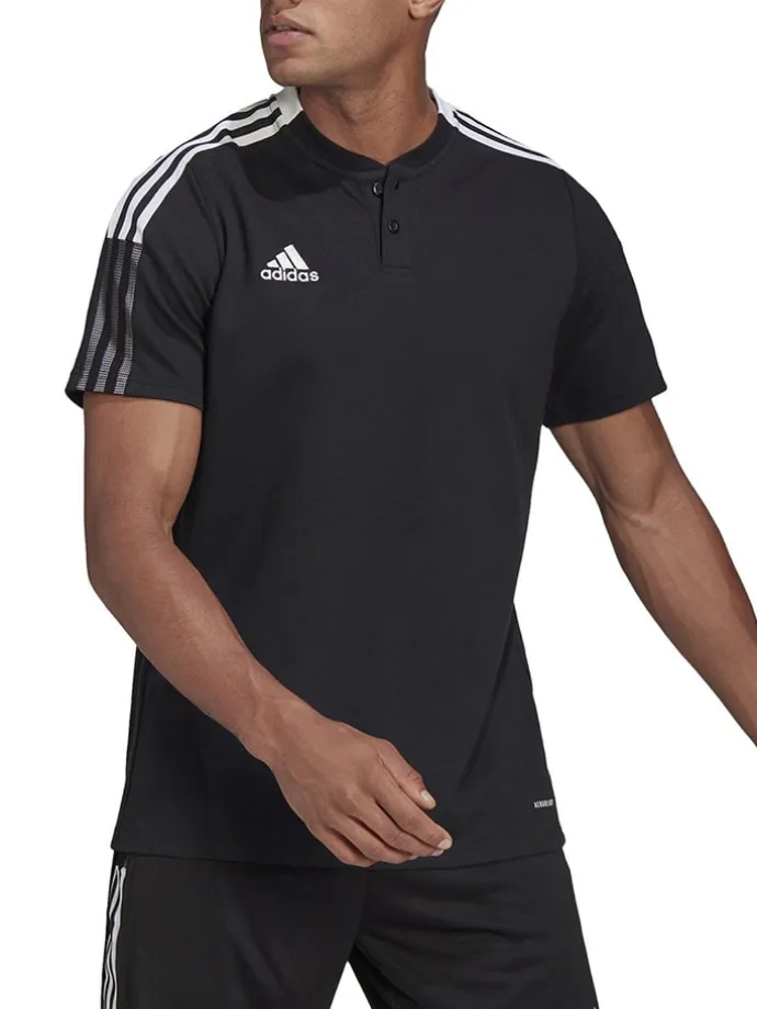 Funktionspoloshirt "TIRO21" in Schwarz