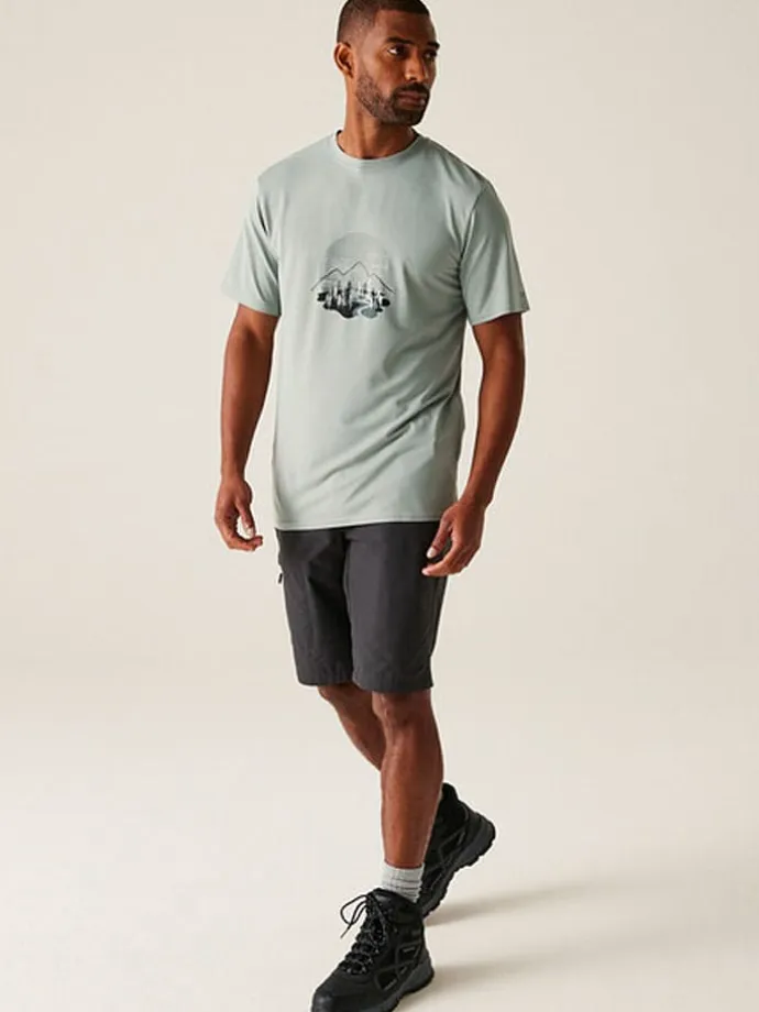 Funktionsshirt "Fingal Stretch" in Grau