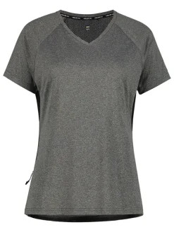 Funktionsshirt "Magnula" in Grau/ Schwarz