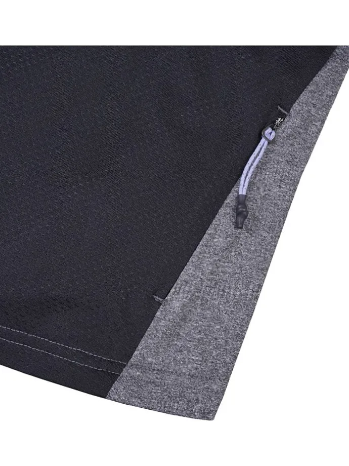 Funktionsshirt "Magnula" in Grau/ Schwarz