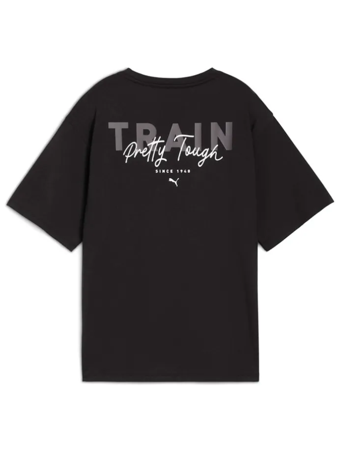 Funktionsshirt "Pretty Tough" in Schwarz