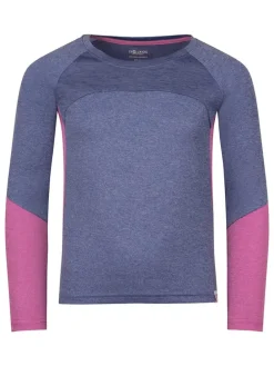 Funktionsshirt "Seiland" in Lila/ Rosa