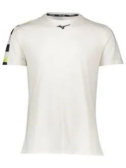 Funktionsshirt "Shadow" in Weiß/ Gelb/ Schwarz
