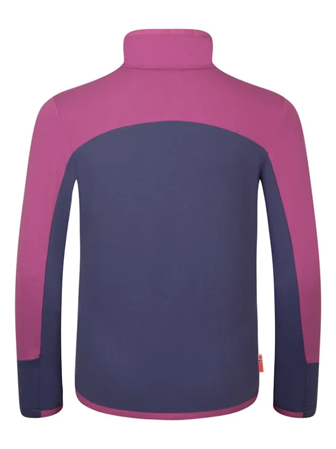 Funktionsshirt "Steinkjer" in Lila/ Dunkelblau