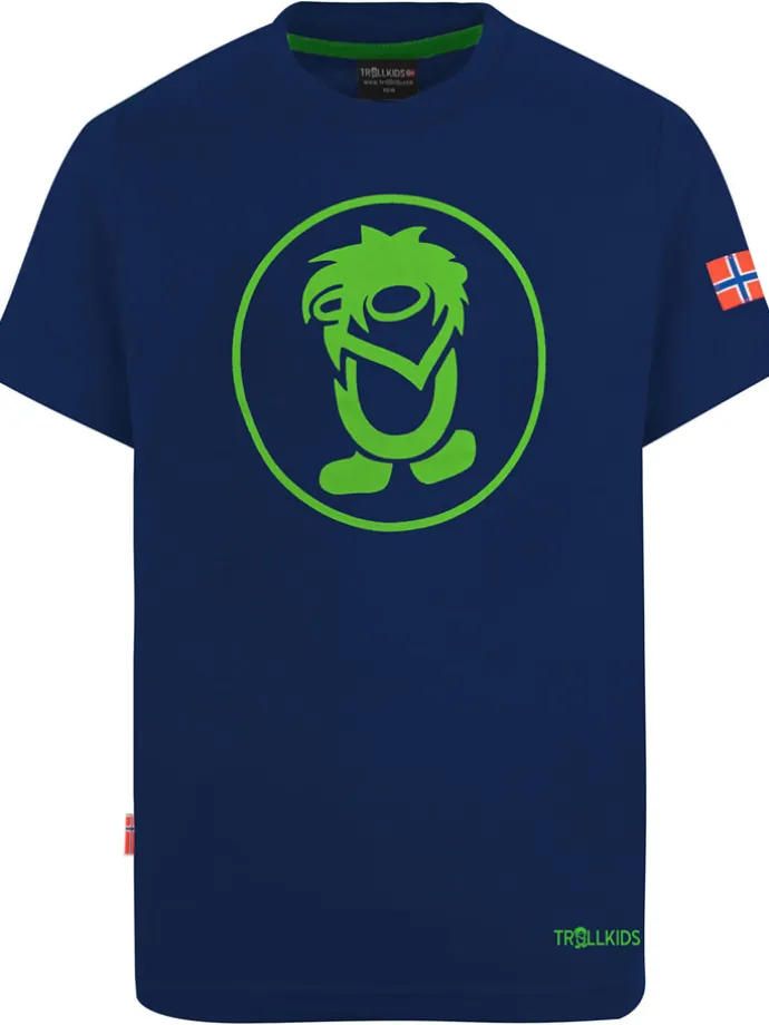 Funktionsshirt "Troll" in Dunkelblau