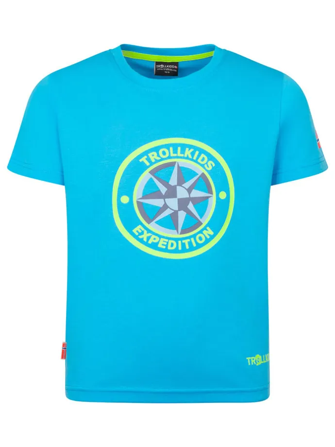 Funktionsshirt "Windrose" in Hellblau