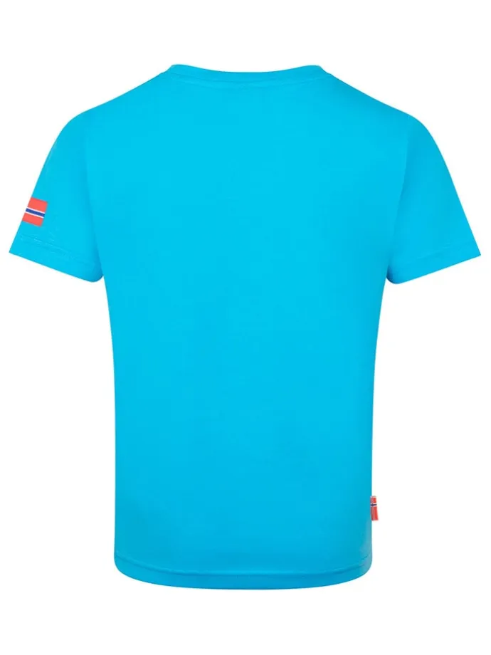 Funktionsshirt "Windrose" in Hellblau