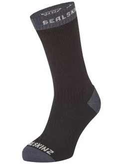 Funktionssocken "Wiveton" in Schwarz/ Grau