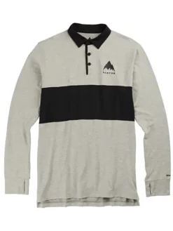 Funktionsunterhemd "Midweight" in Grau/ Schwarz