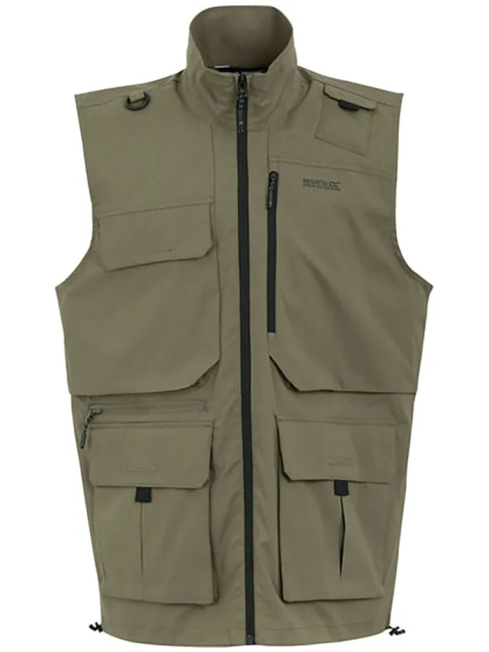 Funktionsweste "Travel Packaway" in Khaki