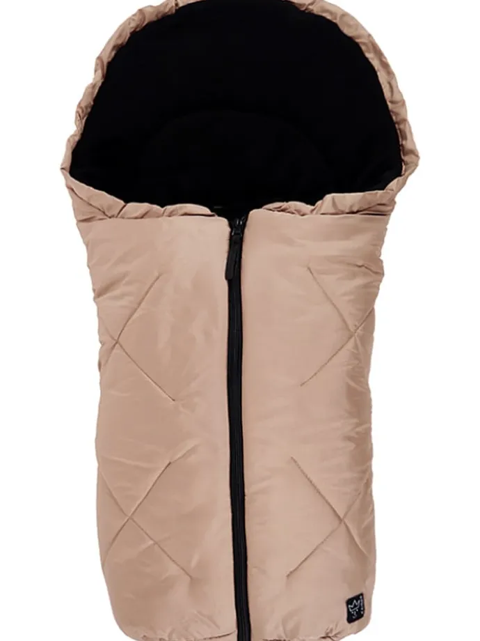 Fußsack "Fleece" in Beige - (L)80 x (B)40 cm