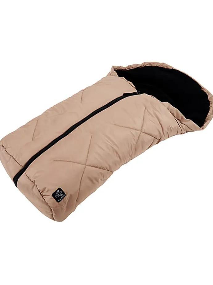Fußsack "Fleece" in Beige - (L)80 x (B)40 cm