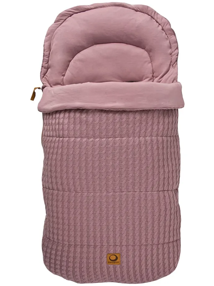 Fußsack "Grandma Old" in Rosa - (L)110 cm