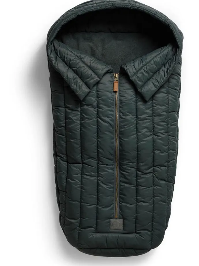 Fußsack in Dunkelgrün - (L)97 x (B)52 cm