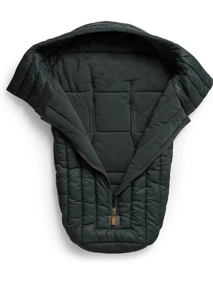 Fußsack in Dunkelgrün - (L)97 x (B)52 cm