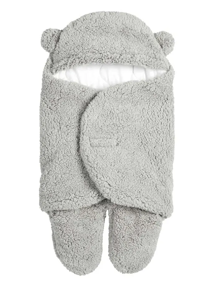 Fußsack in Grau - ab Geburt