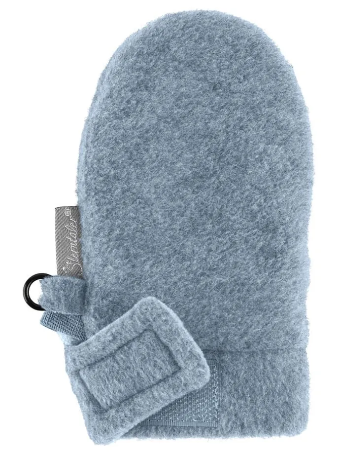 Fäustlinge in Blau