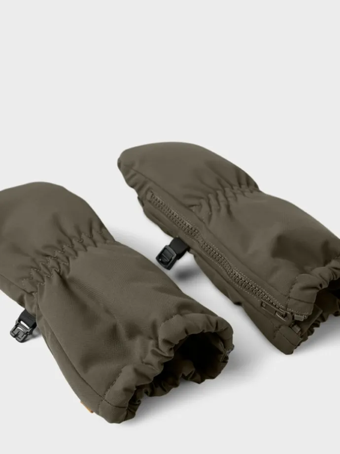 Fäustlinge in Khaki