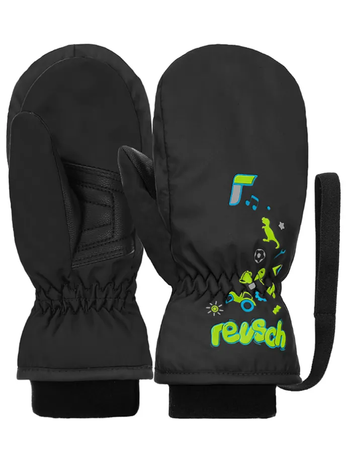 Fäustlinge "Reusch Kids" in Schwarz