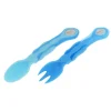 Gabel- und Löffelset, 2er-Set blau