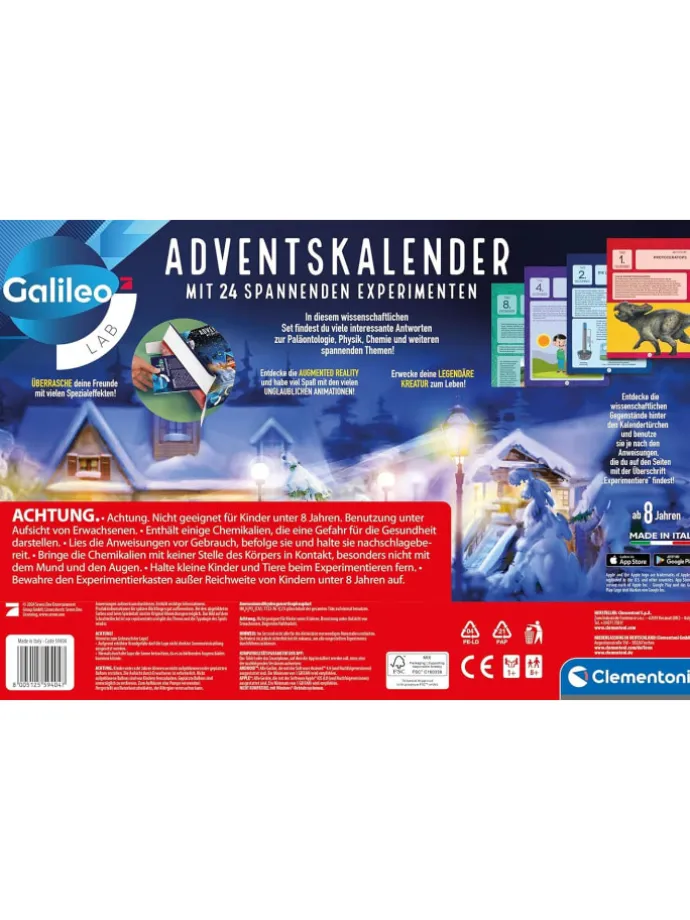 Galileo Adventskalender in Mehrfarbig ab 8 Jahre