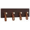 Garderobe "Skado" in Braun - (B)40 x (H)13 cm