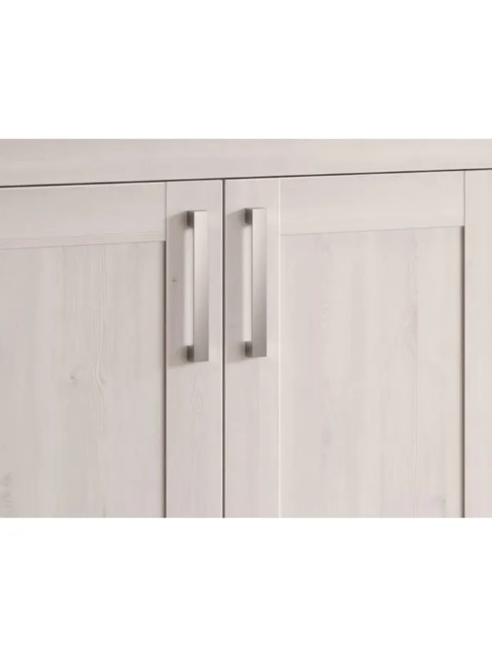 Garderobenschrank (B/H/T: 80x196x39 cm) in Sibiu Lärche Nachbildung