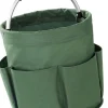 Gartenkorb "Maximex" in Grün - (H)26,5 x Ø 28 cm