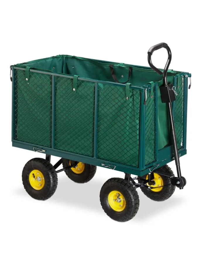 Gartenwagen in Grün
