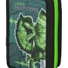 Gefülltes Federmäppchen "Jurassic World" in Grün - (B)20 x (H)13 x (T)7,5 cm