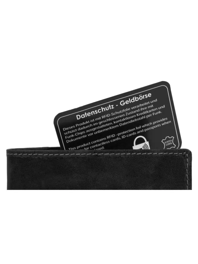 Geldbörse in schwarz