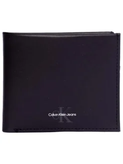 Geldbörse in Schwarz - (B)11 x (H)9 x (T)2 cm