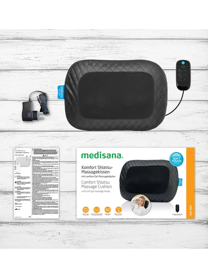Gel-Massagekissen "MCG 800" in Schwarz