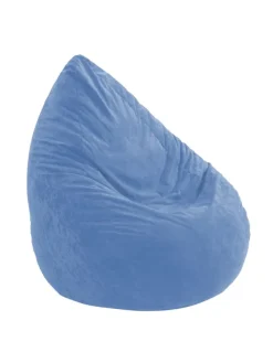 Gemütliches großes Sitzkissen Chillkissen Sitzsack in hellblau