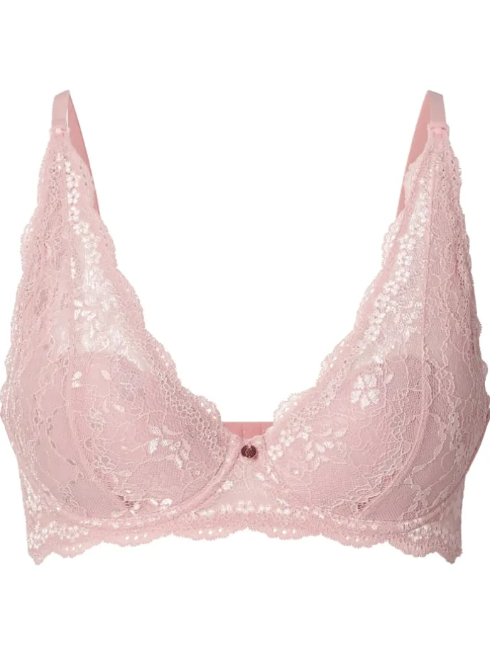 Gepolsterter Still-Bh Wired Bra Lace in Pale Mauve