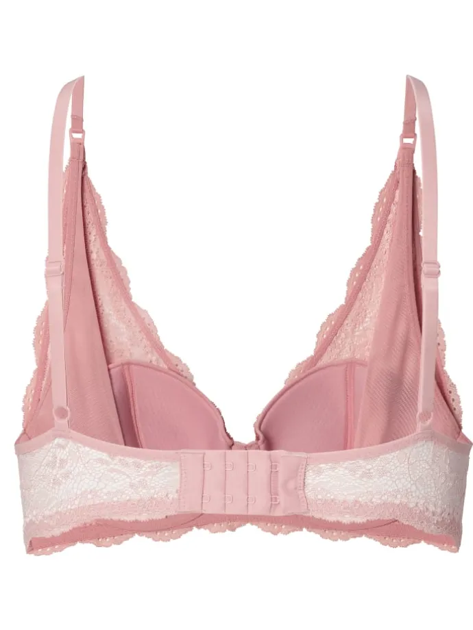 Gepolsterter Still-Bh Wired Bra Lace in Pale Mauve