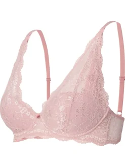 Gepolsterter Still-Bh Wired Bra Lace in Pale Mauve