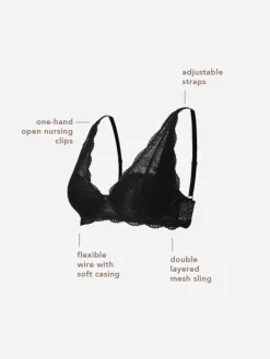 Gepolsterter Still-Bh Wired Bra Lace in Pale Mauve