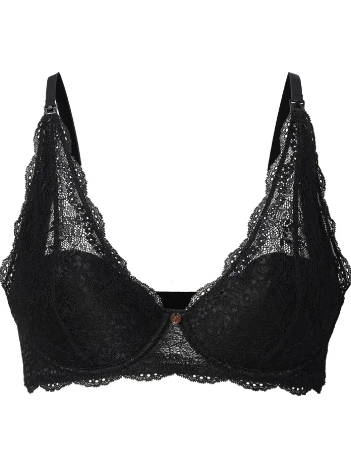 Gepolsterter Still-Bh Wired Bra Lace in Black