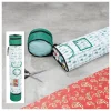 Geschenkpapier-Organizer in Grün/ Weiß - (L)94 x (B)17 cm
