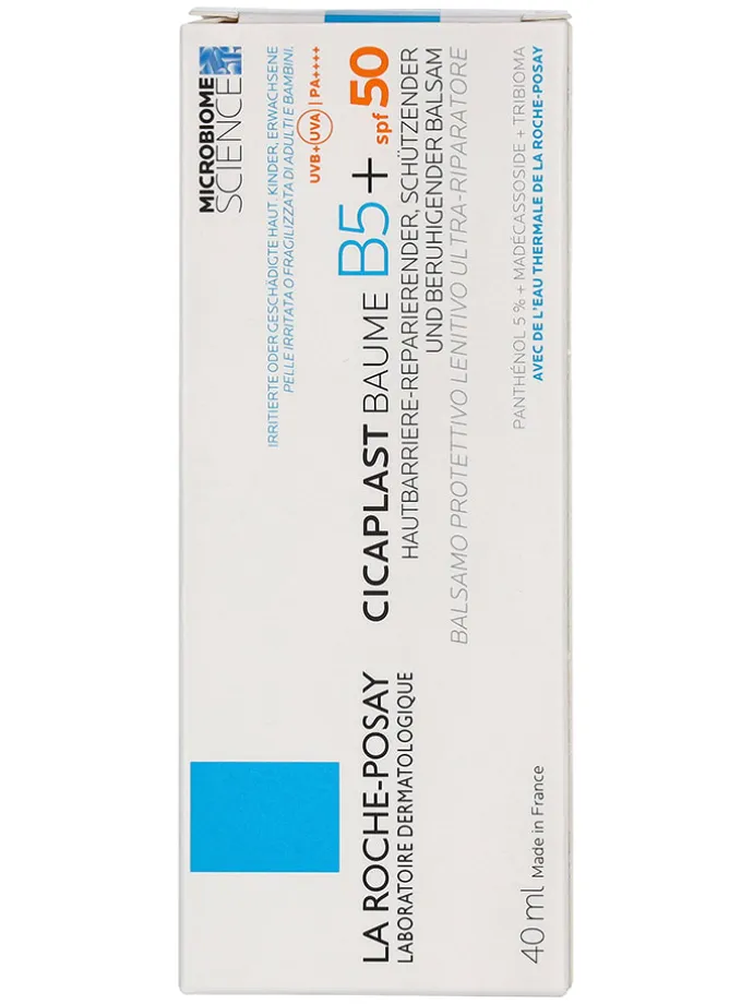 Gesichtsonnencreme "Baume B5", LSF 50, 40 ml