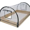 Gewächshaus in Transparent - (B)120 x (H)50 x (T)80 cm