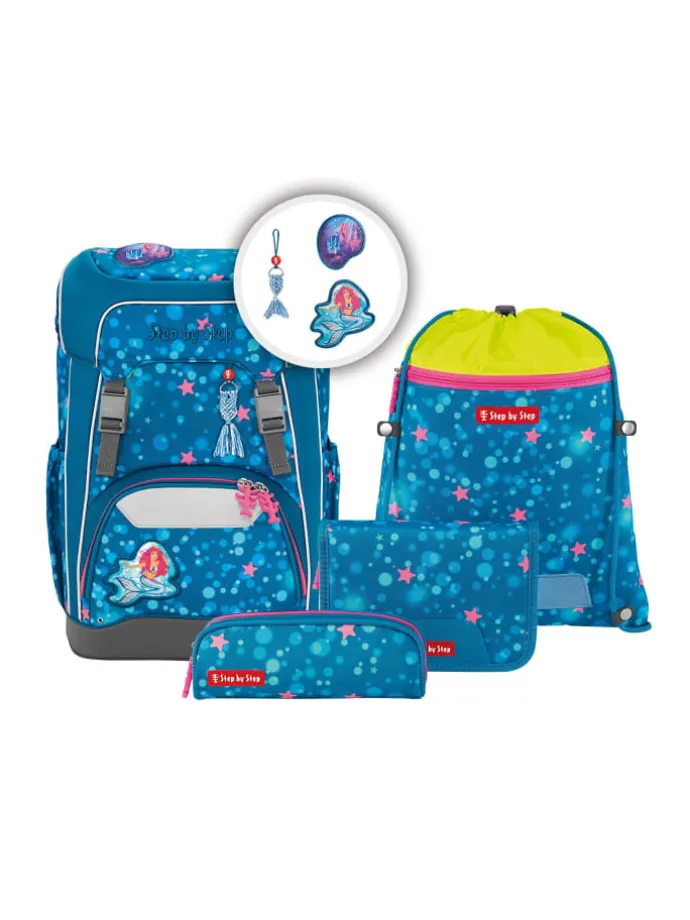 Giant Schulranzen-Set 5-teilig in Mermaid Lola