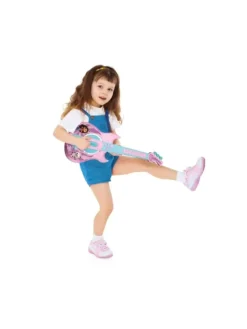 Gitarre - Lerne spielerische Musik für Kinder in Rosa