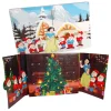 Glasfiguren-Adventskalender "Märchen" in Bunt
