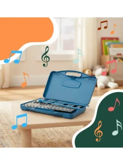Glockenspiel in Blau - (B)38 x (H)4 x (T)23 cm