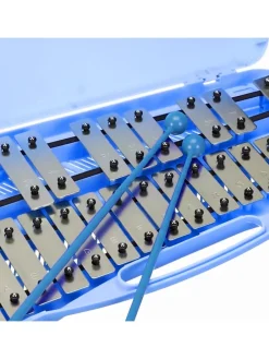 Glockenspiel in Blau - (B)38 x (H)4 x (T)23 cm